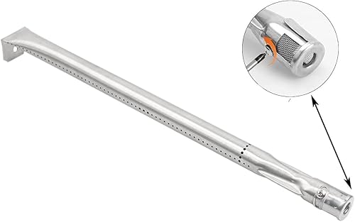 Miniatura 3 de Votenli S1476A - Juego de 4 quemadores de acero inoxidable y tubo cruzado para Charbroil 463240015, 463240115, 463242515, 463242715, 463242716,