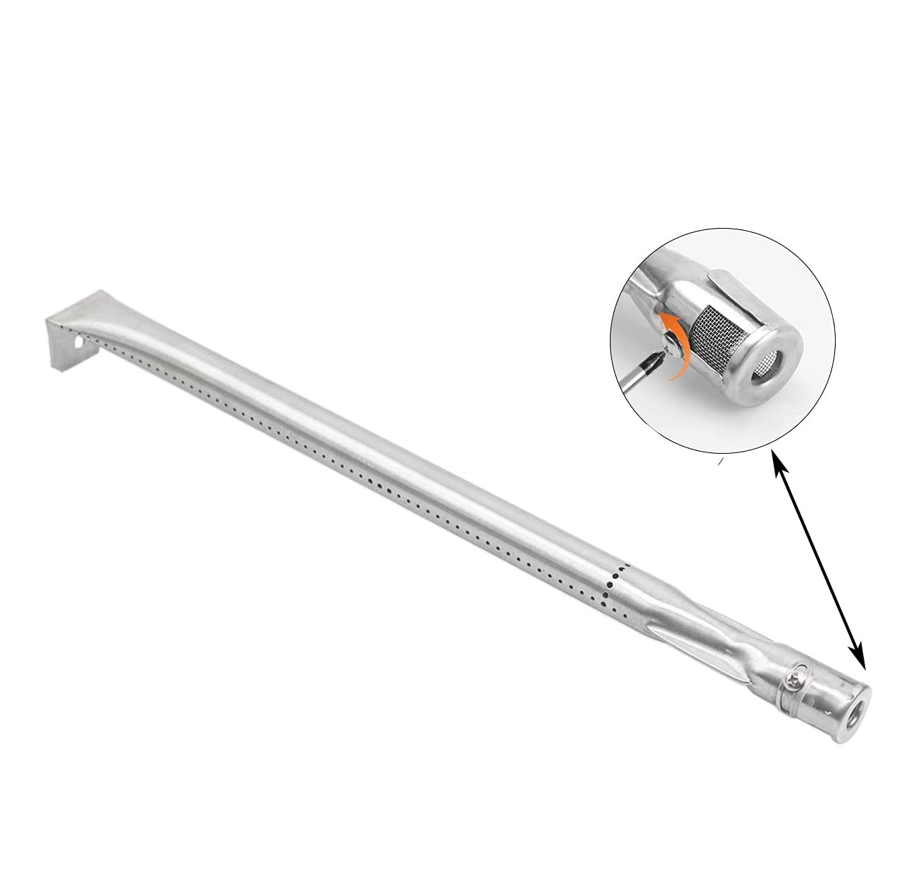 Votenli 4er-Pack Edelstahl-Brenner – 45,7 Cm, Ersatz Für Napoleon Grills (z.B. 85-3072-8)