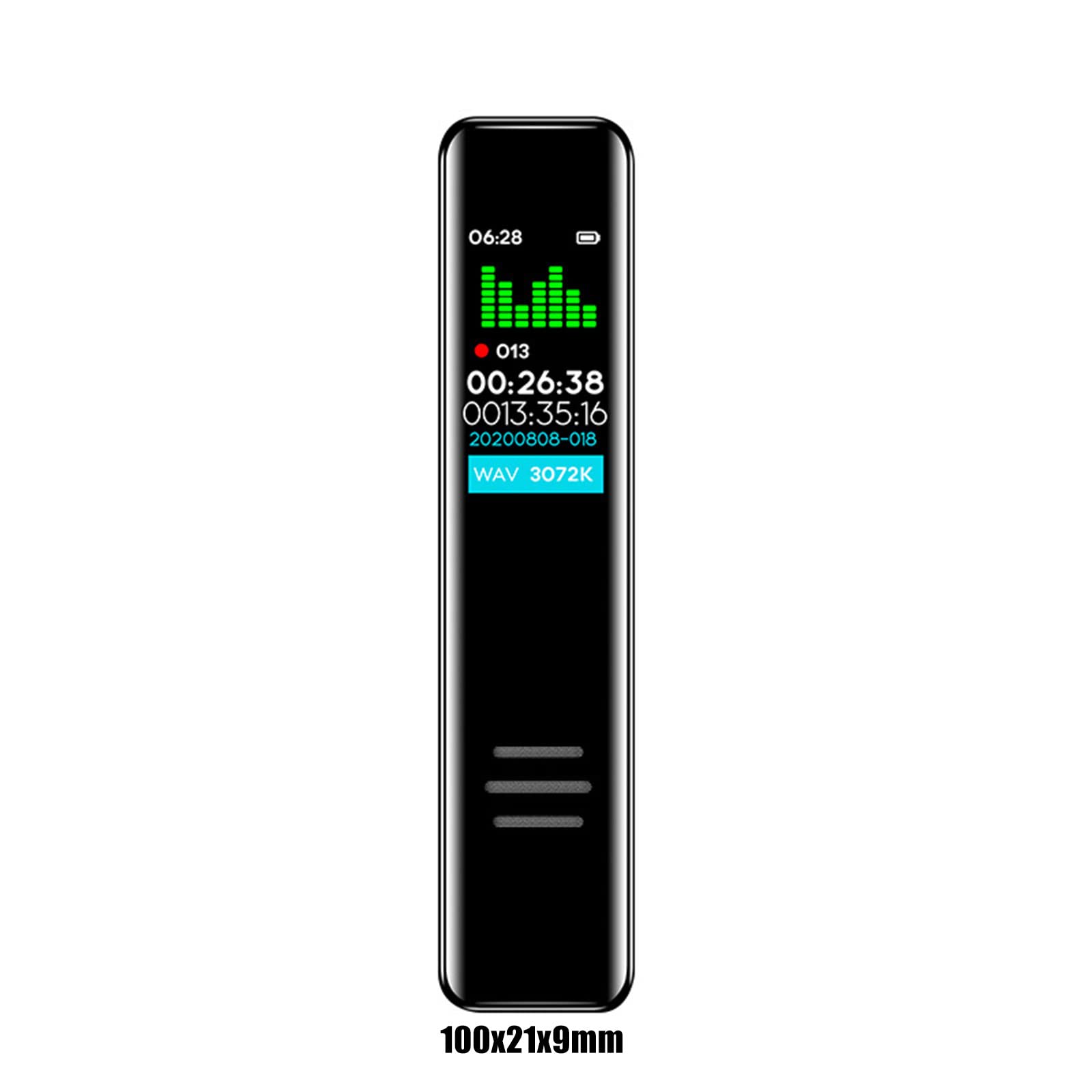 Diktiergerät Digital High-Definition Zero Noise Voice Recorder Student Class Meeting Recording Voice Recorder
