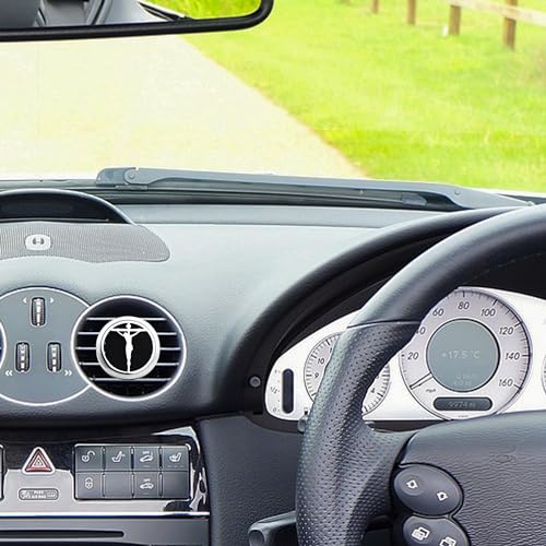 Image of Christian Cross 30mm Aromatherapy Car Essential Oil Diffuser Vent Clip