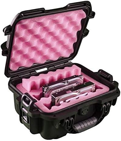 TURTLE 3.5" Hard Drive Waterproof Case - 3 Capacity - Long Slots