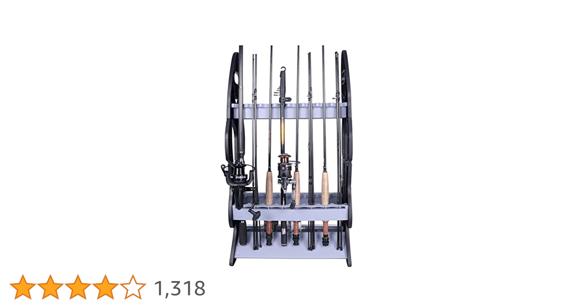 Amazon.co.jp: Croch ロッドスタンド 釣り竿 ロッドホルダー
