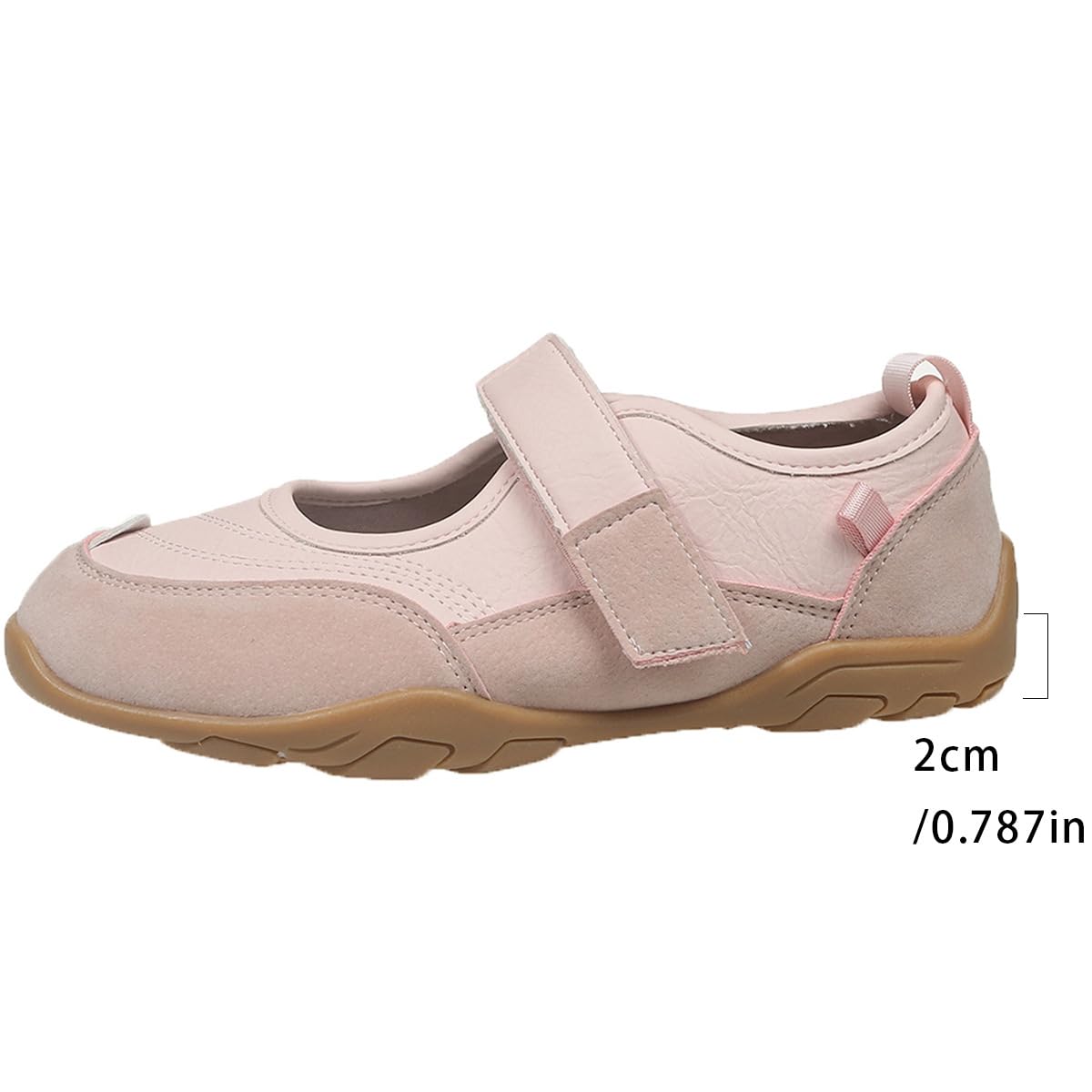 Scarpe da ginnastica Mary Jane da donna, in tela, casual, da passeggio, rosa, 39 EU | Scarpe da ginnastica da donna Mary Jane, leggere, con cinturino regolabile, comode scarpe da passeggio