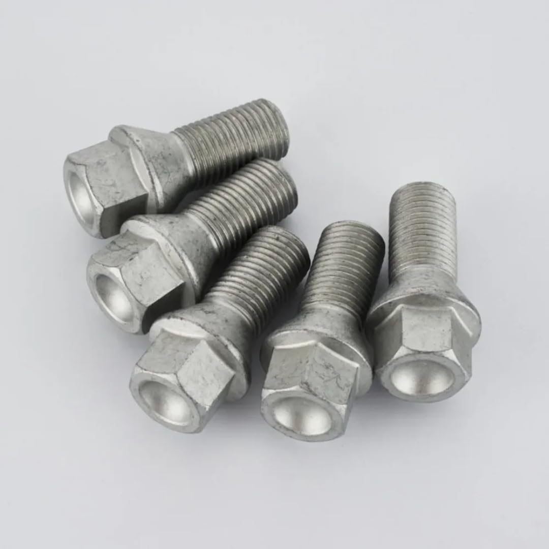 Bulloni delle Ruote per MG 5ZS Pilot 6HS Sharp, bulloni Ruota M14x1,5 esagonali da 17 mm, Lunghezza Filettatura 46 mm, Lunghezza Filettatura 24 mm