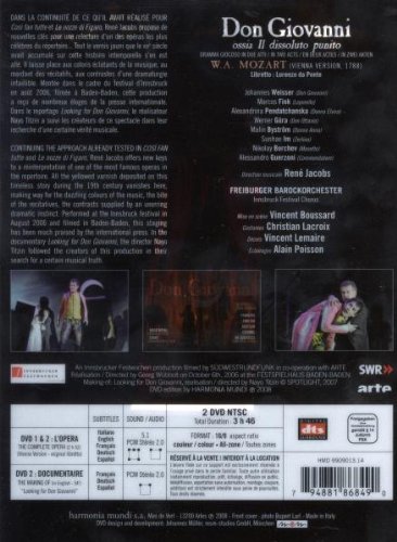 Wolfgang Amadeus Mozart - Don Giovanni / Weisser, Lacroix, Boussard, Jacobs