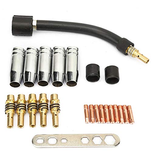 FTVOGUE 24Pcs Parti della torcia per saldatura MIG...