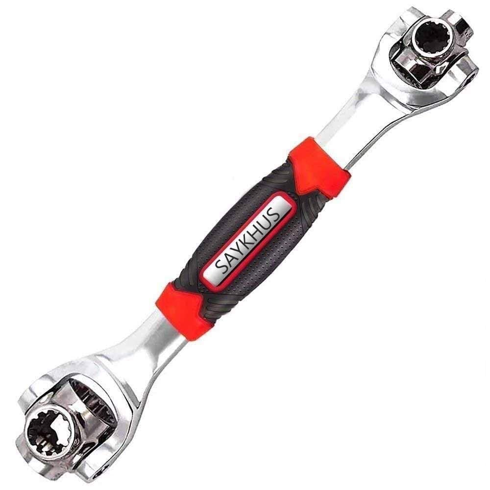 48 in 1 Socket Wrench Tools Works with Spline Bolts 360 Degree 6-Point Universal Furniture Car Repair Hand Tool Handles up to 135kg of Pressure (B08P6XQXNY) Amazon Price History, Amazon Price Tracker