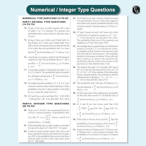 Image of PW Absolute JEE Advanced Physics, Chemistry and Mathematics 7500+ Questions For 2025 Exam with Formula Sheet Solved Paper and 3 Mock Tests [Paperback] PW
