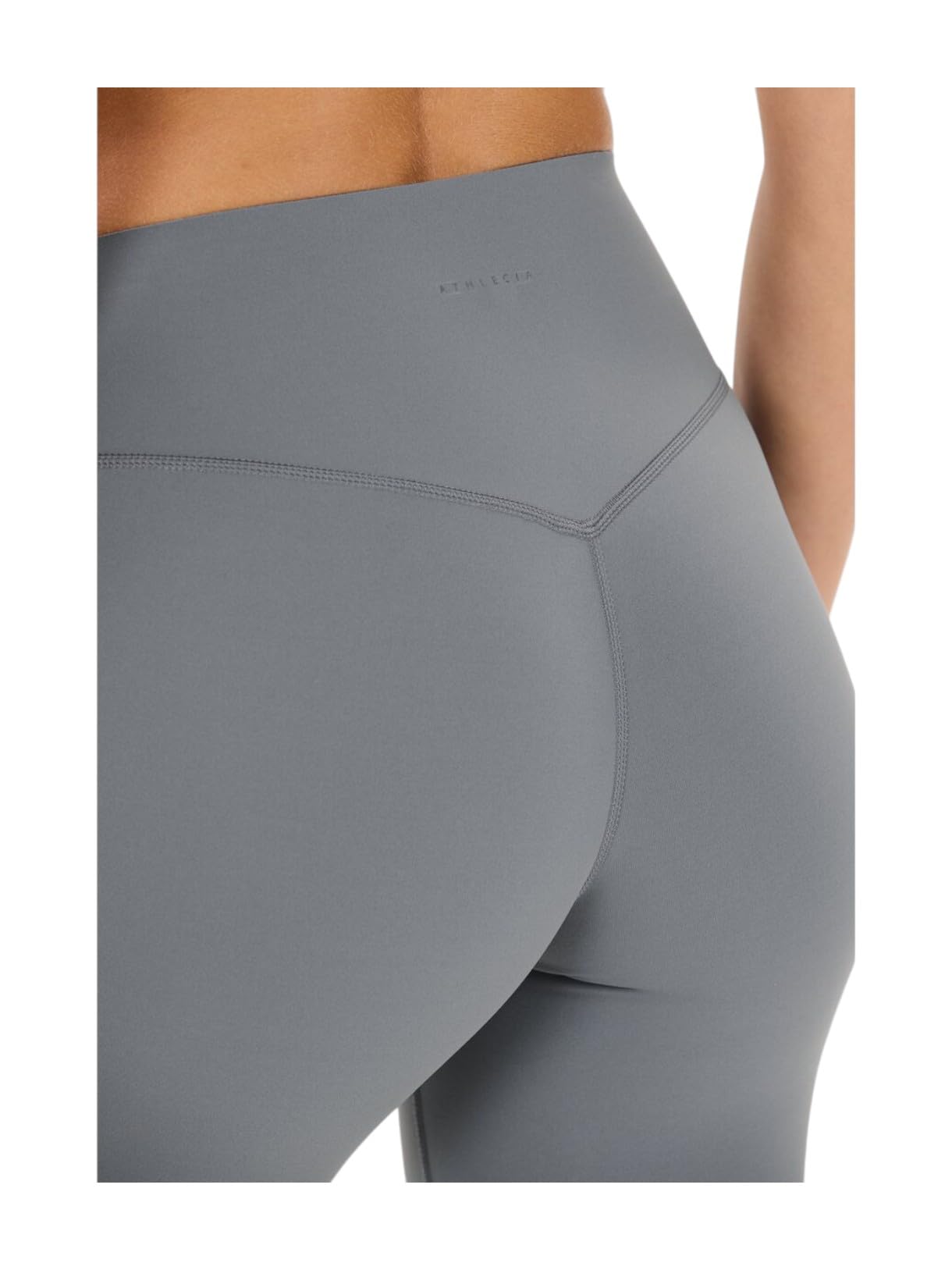 Athlecia Eman Tights Leggings sportivi da donna, modellanti con scollo a V, Quick Dry e leggera compressione per il tuo allenamento.