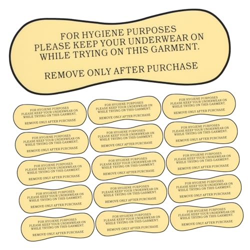 Listado de Tiendas de Ropa Interior para Dama para comprar hoy. 44 SOLUSTRE 100piezas Etiquetas Protectoras Para Trajes De Baño y Ropa Interior Adhesivos Transparentes Para Tiendas De Moda y Lencería