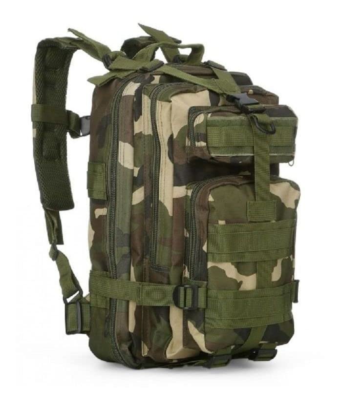 Mochila Tatica Militar Assalt 30l 3d (Verde Camuflada)