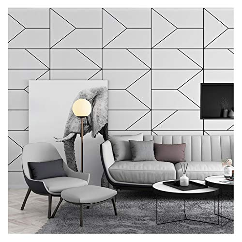 CCFENG Style Nordique Papier Peint Non tissé, Salon Moderne Chambre Rouge Net Minimaliste Papier Peint Magasin de vêtements de Fond Cover