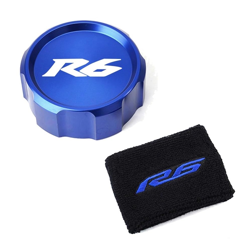 Coperchio Fluido Freno Copri Serbatoio Olio Freno Anteriore Per Motocicletta, Regalo Per Yam&aha YZFR6 YZF R6 R6S 1999-2021 2005 2007 2010