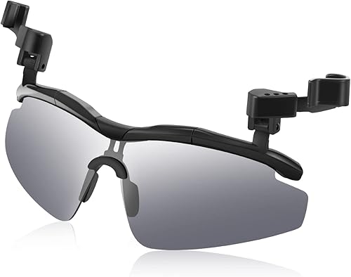 DEECOZY Gafas de sol polarizadas para exteriores, pesca, ciclismo, viajes, cubierta abatible, protección UV, lentes de sol que se pueden enganchar