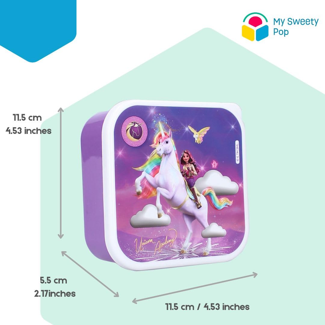My sweety pop, Set of 3 snack boxes, lunch box, for children, nursery, kindergarten, school, holiday, meal - Image 3