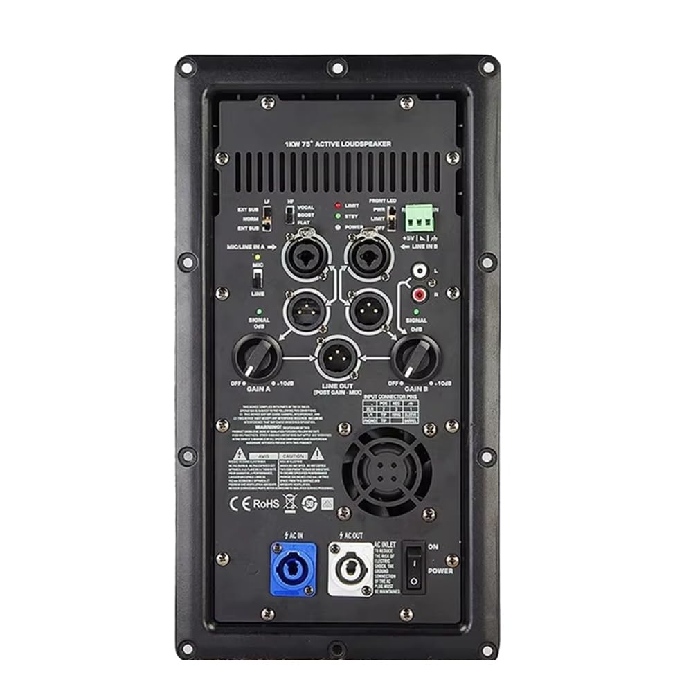 K12A Modulo amplificatore di potenza digitale professionale 1000 W Amplificatore di potenza classe D per altoparlanti home theater