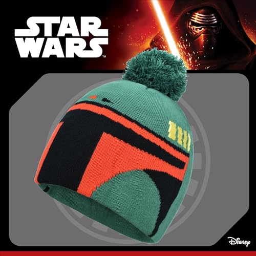 Image of Concept One Star Wars Boba Fett Beanie Hat, Knitted Winter Cap