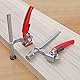 Hanured 2 Stück Ratsche Schnellspanner 20mm, Spannelement, Kniehebelspanner, Verstellbare Schnellspannpresse, Tischpressenhalterung für die Holzbearbeitung, für Multifunktionstische