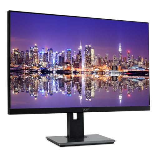 Image of Acer Vero B7 B277 E 27 inch 1080P Full HD IPS 100 Hz 4 ms Backlit Widescreen LCD Monitor, 2-Pack Bundle with Adaptive Sync, Eye Care, VGA, HDMI, DisplayPort, Integrated Speakers