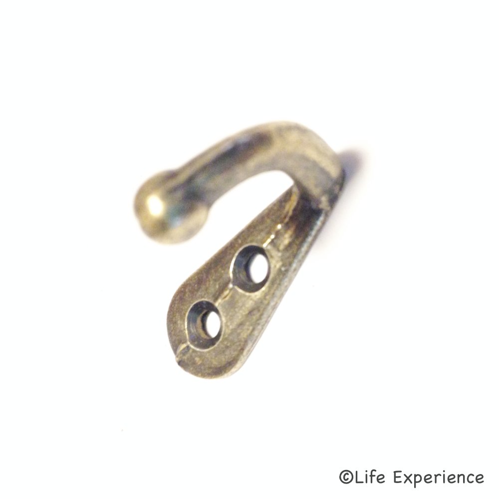 アンティーク　コートフック コート掛け　2個セット 楽天市場】【送料無料】マンゴーコートフック ダブル WH 2連