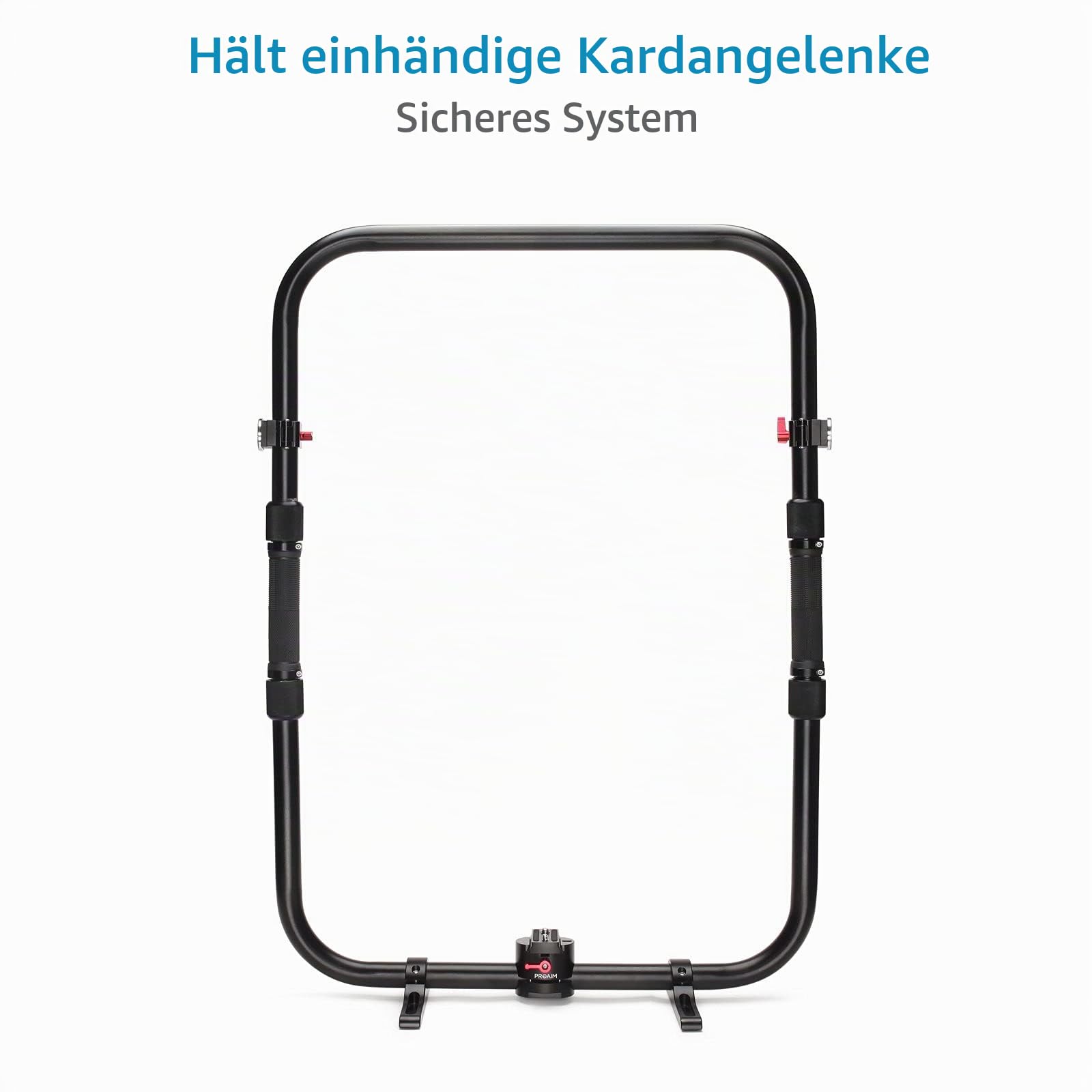 PROAIM Handheld-Sternring für Crane 2, 3S & 3S PRO/S, RS2, RS3, RS3 Pro, 4D Gimbal. Nutzlast bis zu 15 kg. Für Gimbal-Kamerastabilisatoren und Flowline-Rigs (P-STRG-01)