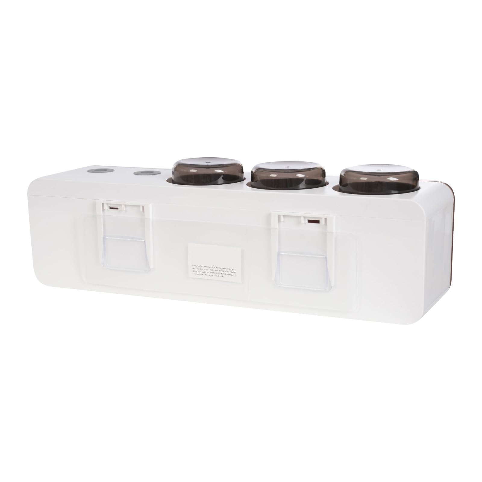 porta cepillos de dientes de pared UV dispensador de pasta de dientes automático con pantalla LED USB, batería soporte para cepillo de dientes eléctrico para cocina, cuarto de baño, hotel