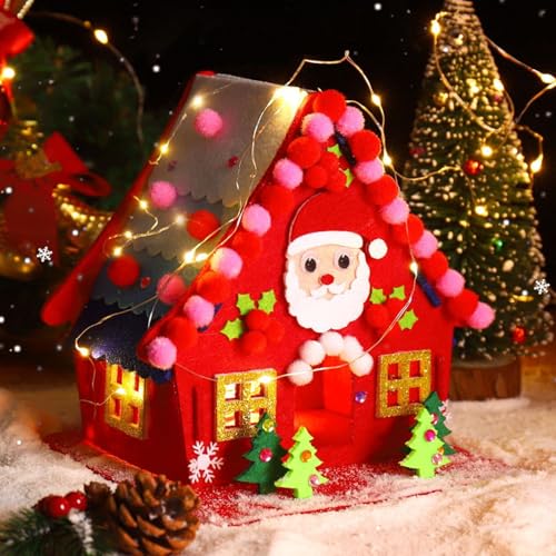 TaimeiMao LED Weihnachten Bastelset, Bastelset Weihnachten Kinder,...