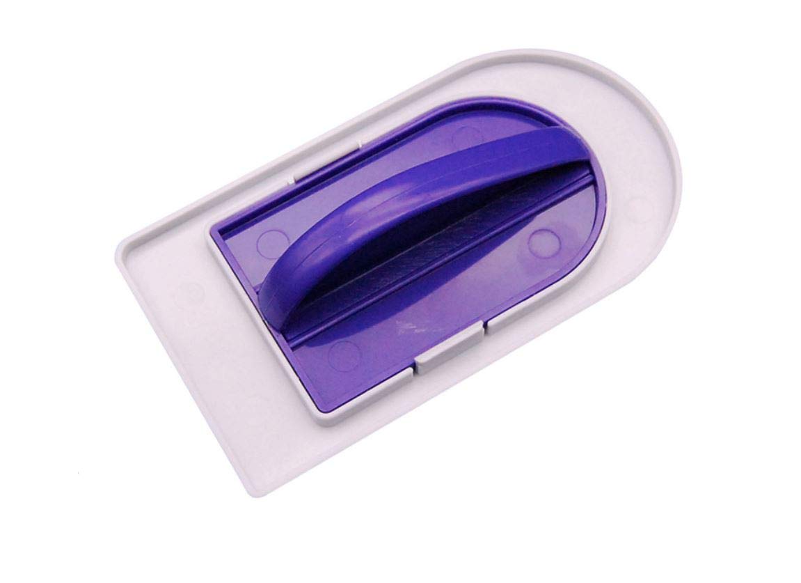 RKPM HOMES Cake Candy Pastry Decorating Icing Smoother Cream Sc Fondant Polisher Finisher Cake Baking Finishing Tools/Fondant Smoothener Cream Spreading (Purple Handle)
