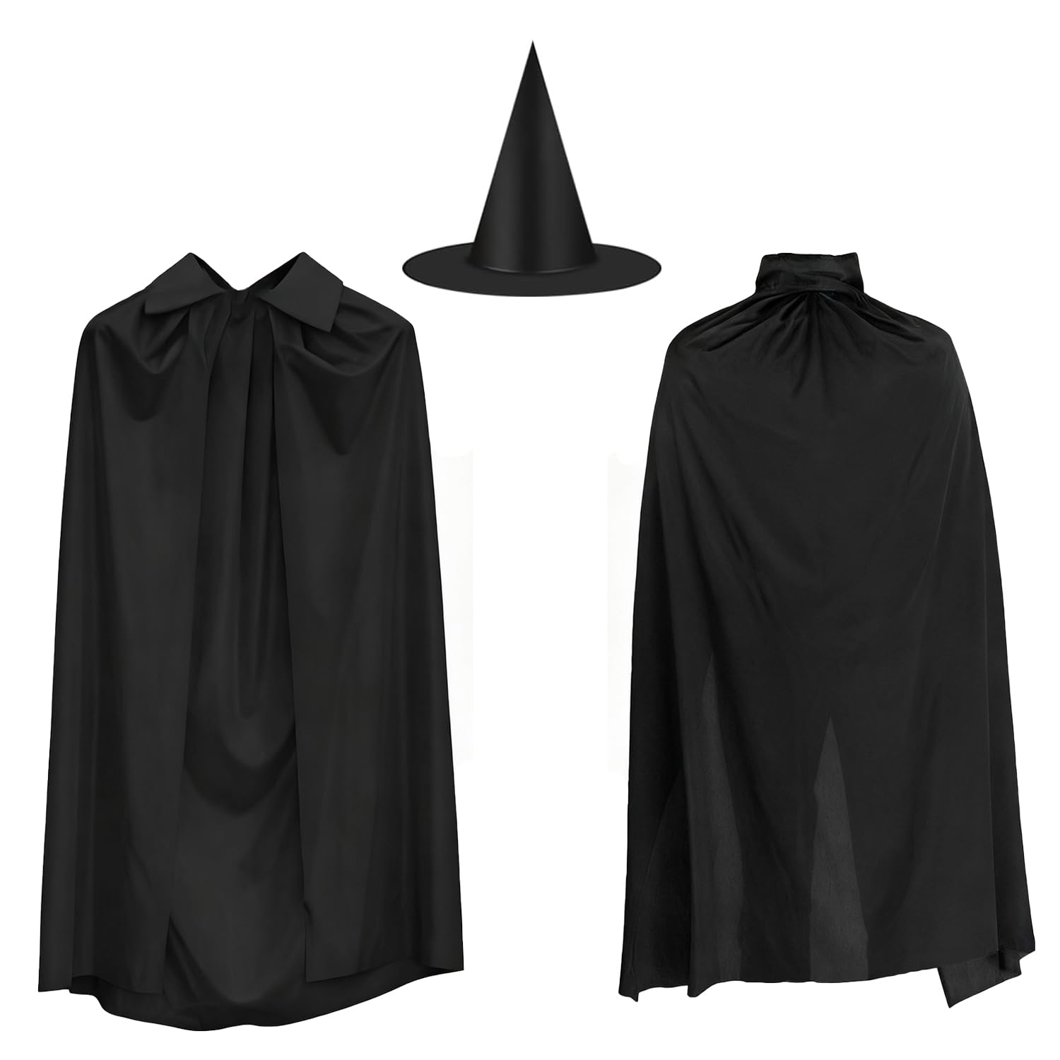 YXHZVON Halloween Longue Cape et Chapeau