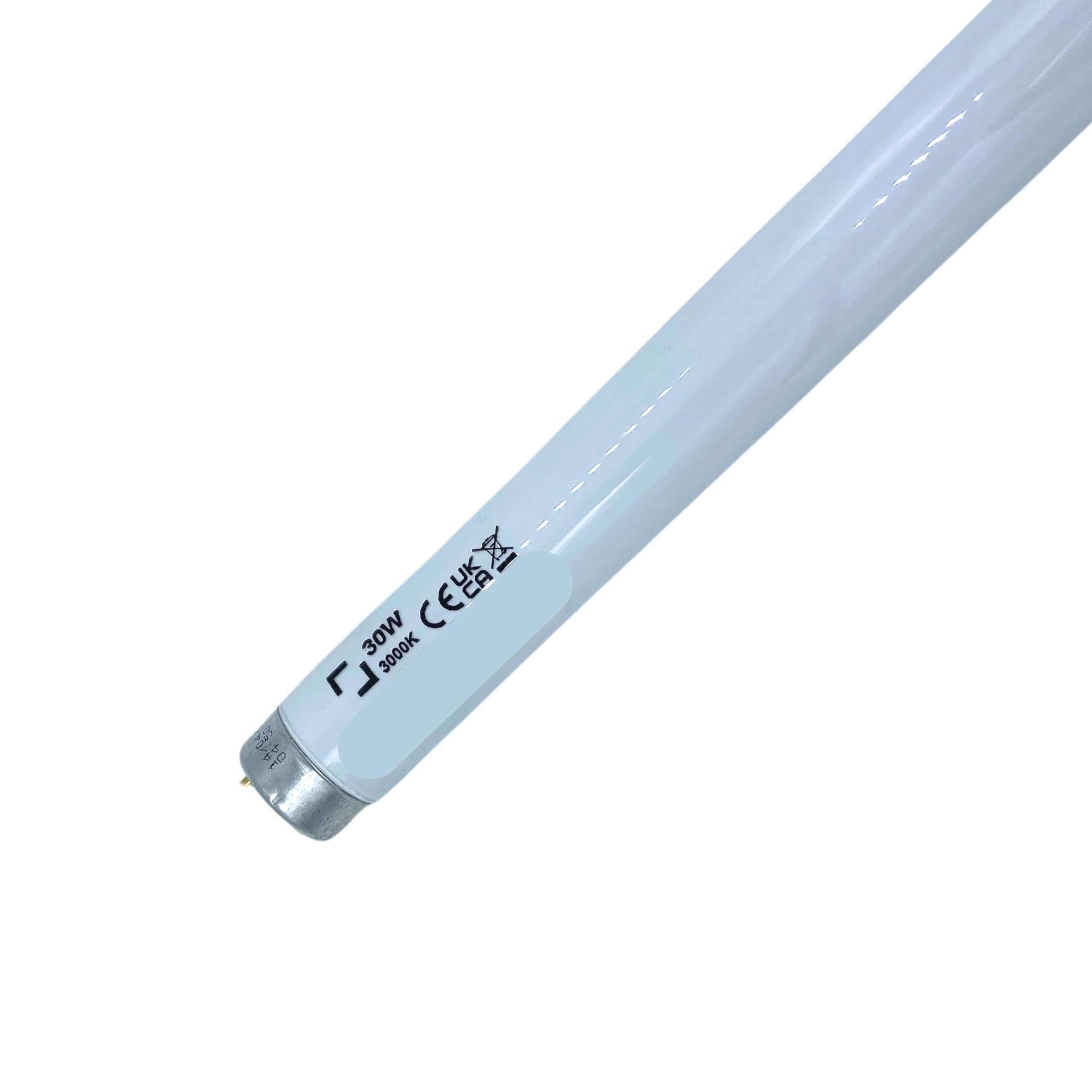 DSTOCK60 - Ampoule tube fluorescent - néon T8 30W 830 G13 2400lm = 30W Ø2.8cm blanc chaud 3000K - 90,8 x 2,8 cm