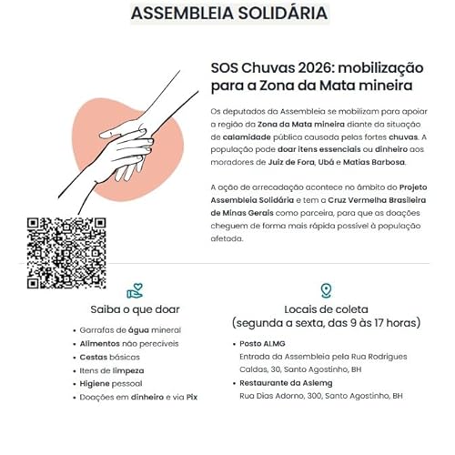 Ajude as v&iacute;timas das chuvas em Minas Gerais!