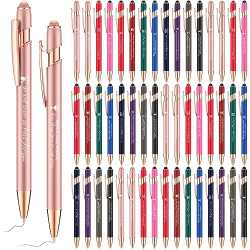 Stylos de motivation en métal pointe stylet pour écrans tactiles