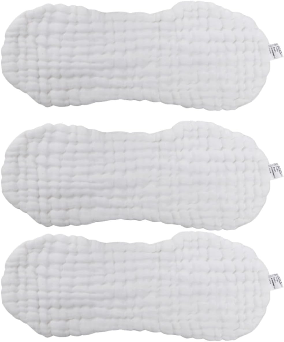 3pcs Reusable Diaper Pad for Newborns, Cotton Gauze Cloth