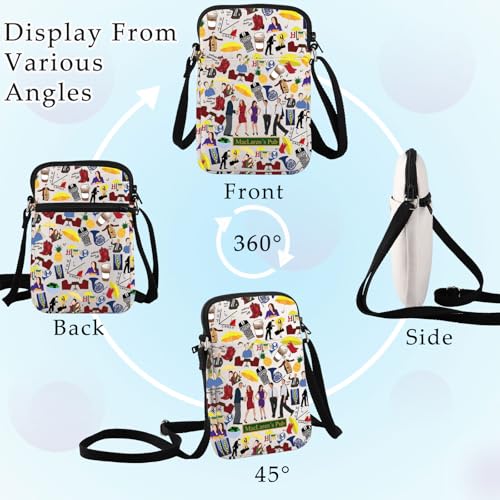 BWWKTOP Marshall Crossbody Bag Marshall and Lily & Robin Fans Gifts Ted Mosby Shoulder Bag Barney Stinson Fans Gift3