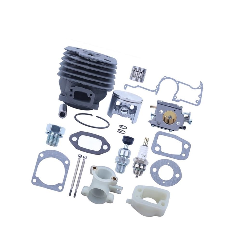 Kit piston cylindre 52mm haute compression avec carburateur pour tronçonneuse 266 61
