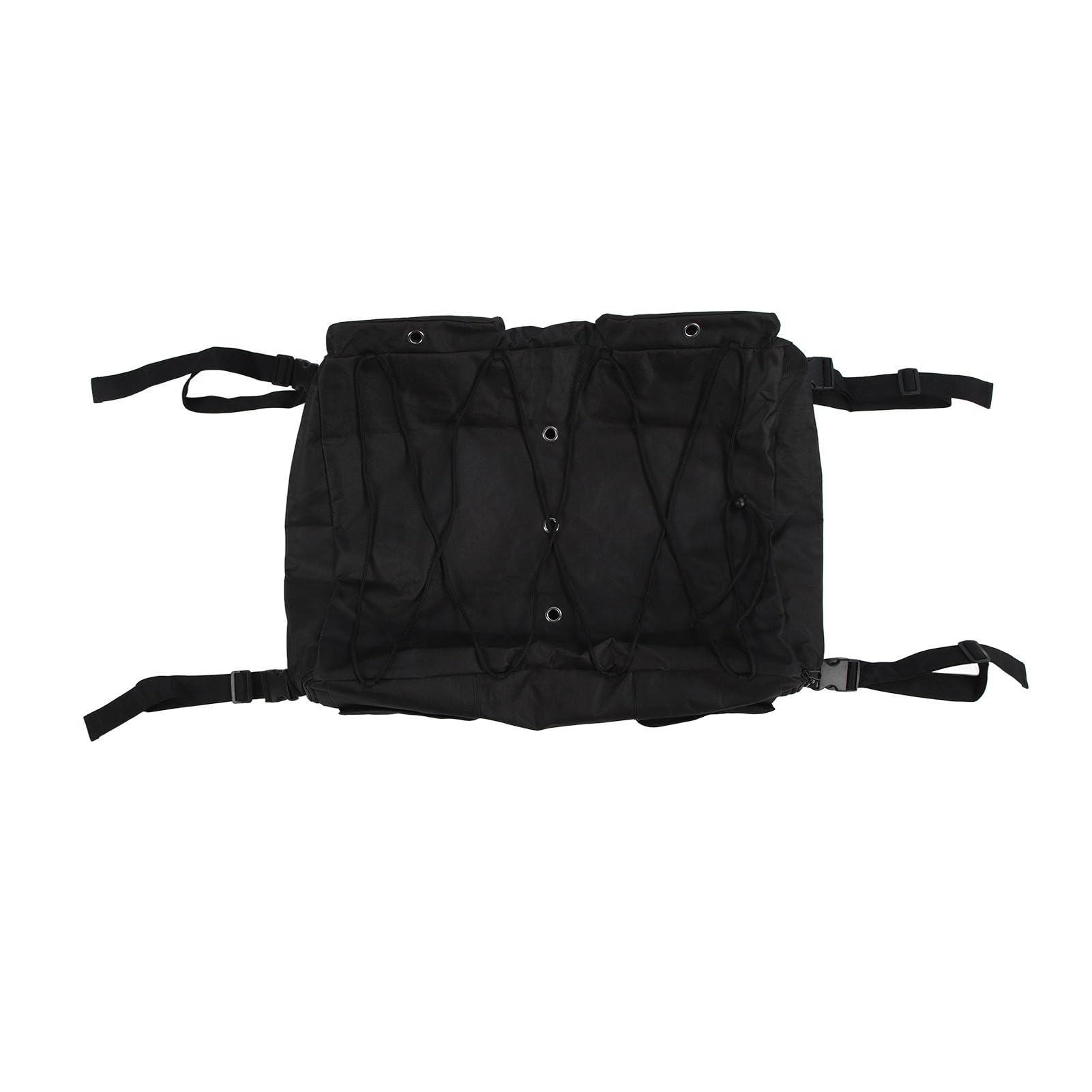 JAOCDOEN T Top Storage Bag 600D Oxford Cloth Boat Life Jackets Storage Bag with 4 Pockets for Most T Top Boats