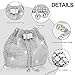 Imagen de BWOOOWE Bolso Mujer Bolsos de Mano de Mujer Brillante con Cadena Bolso Fiesta Bolsos Fiesta Pequeño con Cordón Ajustable para Boda Noche Evento Especial