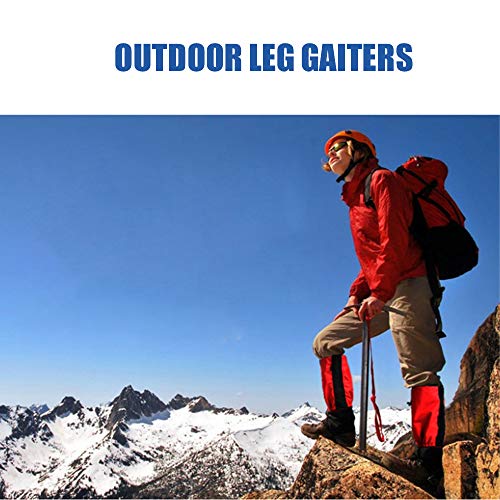 Polainas de perna, Romacci Perna Polainas Perna alta Bota Capa para sapato À prova d'água respiráve