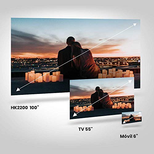 Vivitek-HK2200-proyector-de-Cine-en-casa-Compacto-4K-UHD-HDMI-USB-Espejo-inalambrico-Chromecast-hasta-300-Diagonal-2000-lumenes-Altavoces-Integrados