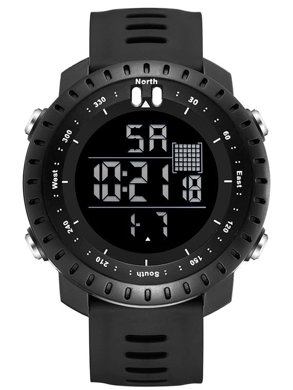 Angstrom Black Dial & Black Strap 5ATM Waterproof Digital Watch for Boys & Digital Watch for Men (PM060123BK) (B0BRTGMVQN) Amazon Price History, Amazon Price Tracker