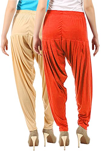 Image of Buy That Trendz Womens Patiala Pants Cotton Viscose Patiyala Salwar Harem Bottoms Pants