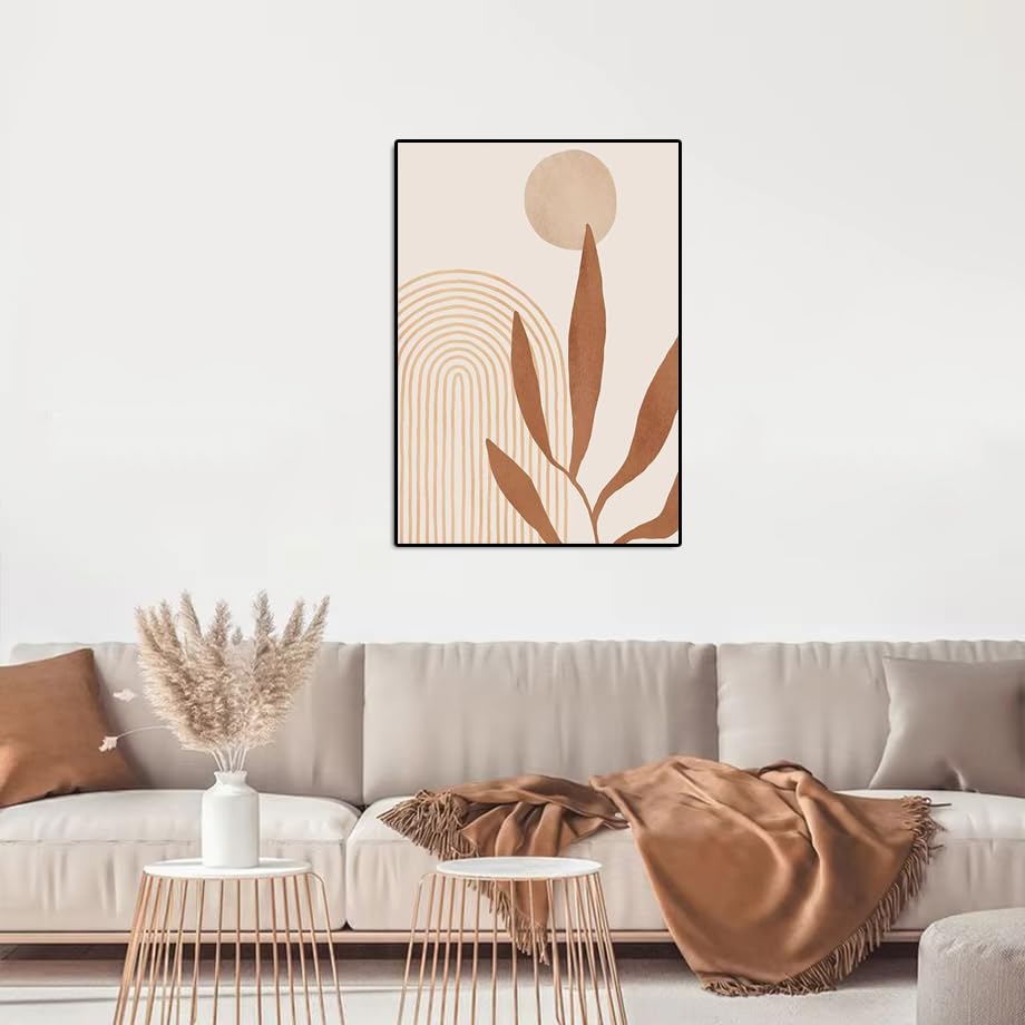 Affiche abstraite bohème pour transformer votre intérieur en cocon de douceur