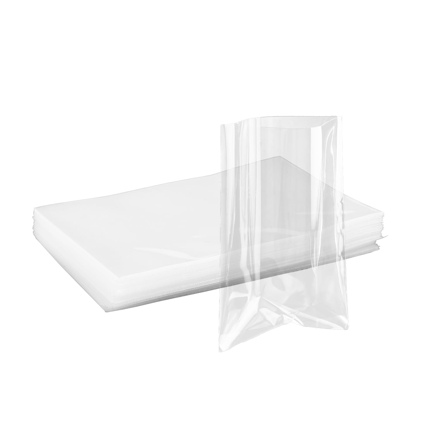 Tabanzhe 300PCS Clear Card Sleeves, 66x91 mm Trading Card Protectors, Soft Durable Standard Size Sleeves for Game Football Sports Cards