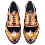 Lethato-Wingtip-Brogue-Oxford-Handcrafted-Mens-Genuine-Leather-Lace-up-Dress-Shoes