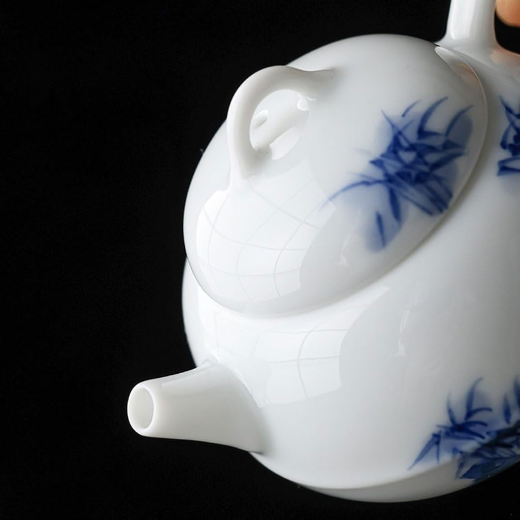 Ceramic Teapot Hand-painted Small Teapot Ceramic Tea Brewing Chinese Style Kung Fu Tea Set Tea Brewing Single Pot Tea Pot Ceramic