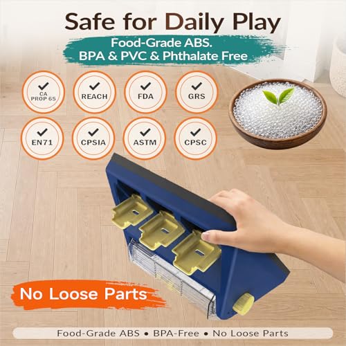 Image of KADTC 2-Level Dog Puzzle Toy Rotating Treat Dispenser for Small /Medium Dogs