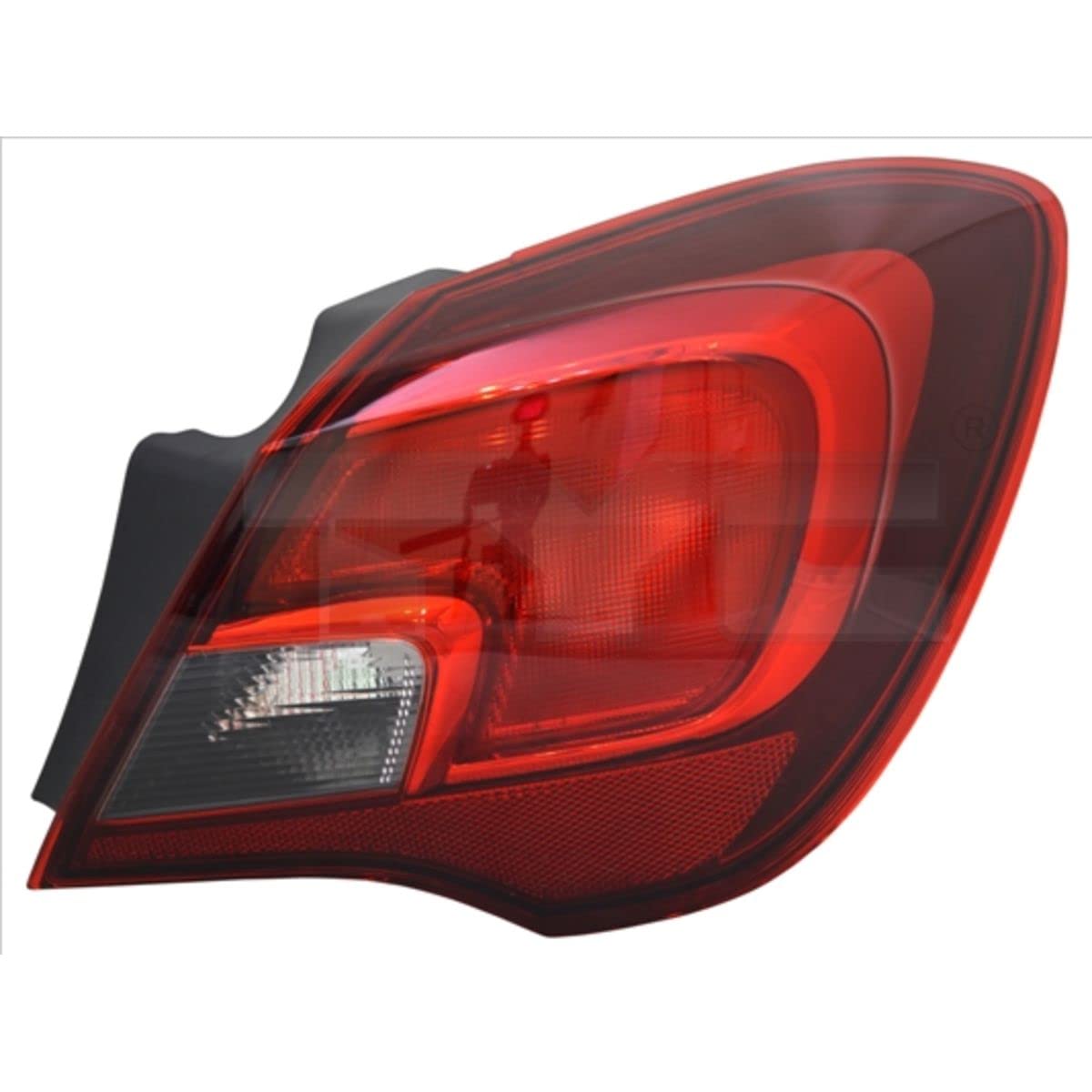 TYC Feu arrière DROIT pour OPEL CORSA E CORSA E Van | 11-12831-01-2 Compatible avec Corsa E (X15), Corsa E fourgonnette / berline (X15)