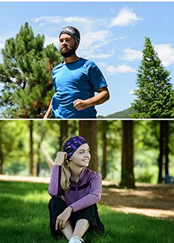 Zupoo Headbands 16-In-1Multifunctional Headband Sports Magic Scarf,Face Sun Mask,Neck Gaiter,Balaclava Headwear,Bandana,For Hiking, Running,Cycling,Yoga,Fishing,Hunting,Skiing & Snowboarding（Leopard） #TOP6