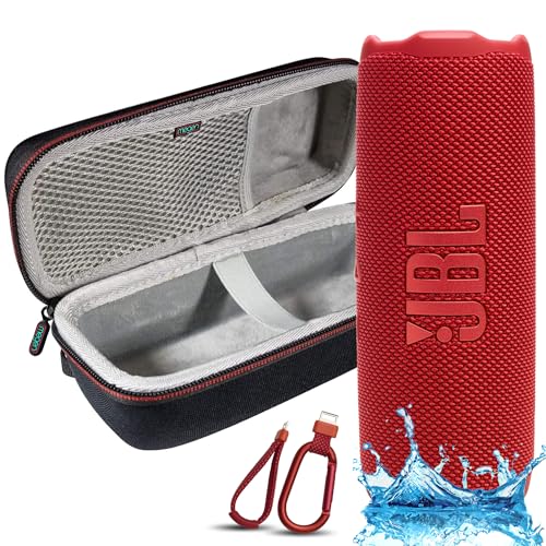 JBL Flip 7 Tragbarer Bluetooth-Lautsprecher, IP68 wasserdicht, staubdicht, sturzsicher, PushLock-System, AI-Sound-Boost, 16H Akku… – Ansicht 1