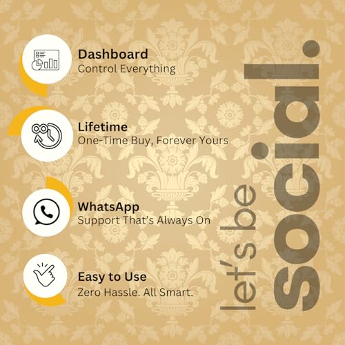 Golden QR Border NFC & QR Tap or Scan Standee for Business by tinydabba - 6